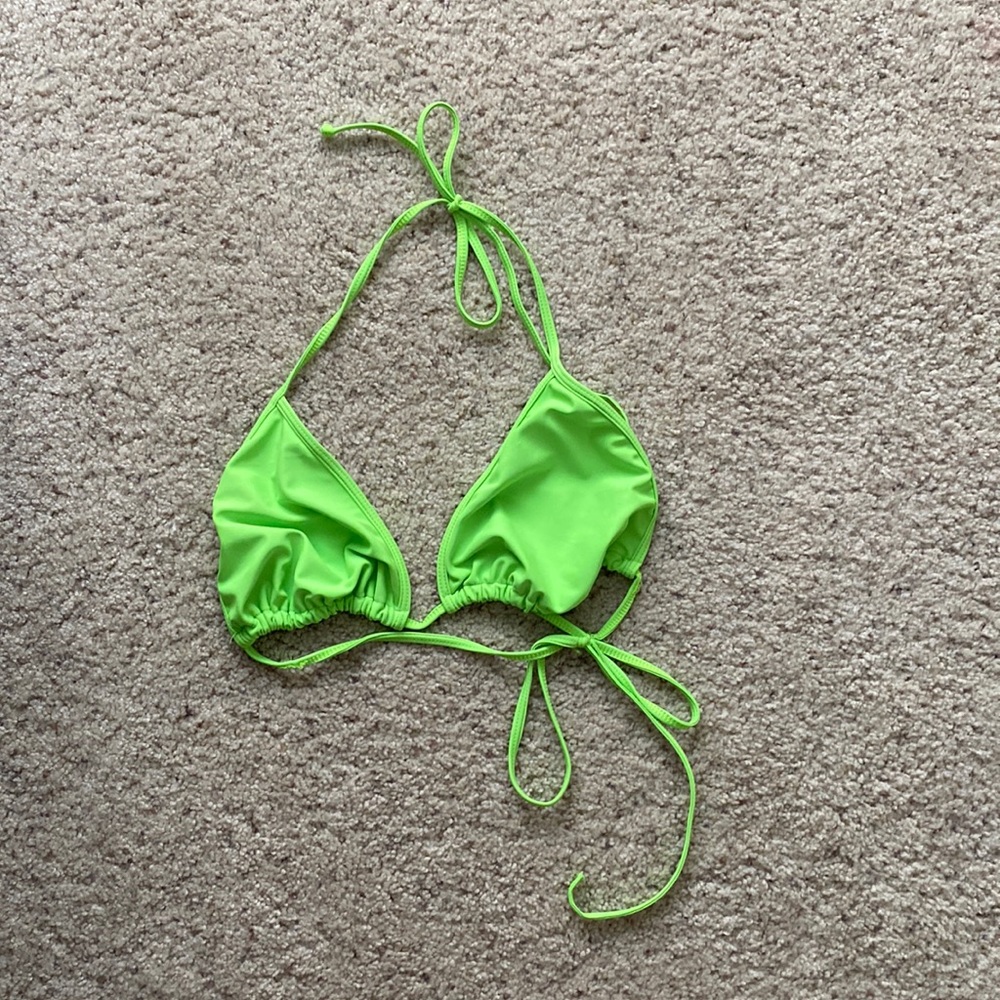 Triangle bikini top